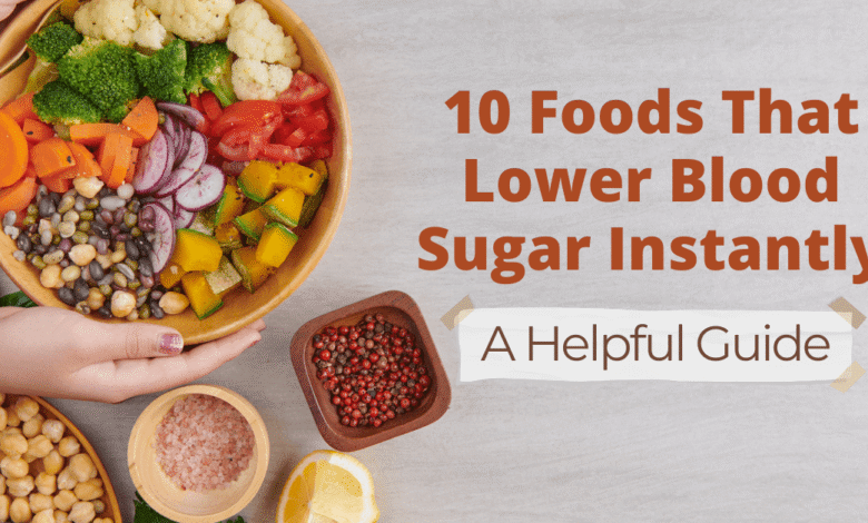 food to lower blood sugar