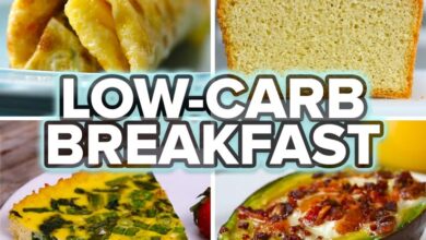 Easy low-carb breakfast ideas