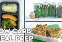 low-carb meal prep ideas